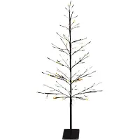Spetebo 3.09 LED Baum mit 120 warm weißen LEDs - ca. 120 cm - Indoor / Outdoor mit Netzteil