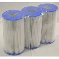 Intex – 3 Wasserfilter Kartuschen 'A' Filterkatuschen