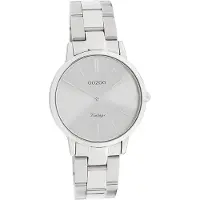 Oozoo Damen Armbanduhr silber Analog Vintage Series Metallarmband D2UOC20039