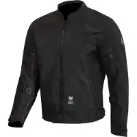 Merlin Prospect Air Mesh Textil-Motorradjacke Schwarz Größe 3XL