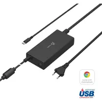 J5CREATE JUP2290C-FN 100W PD USB-C Super Charger - UK, 1,2 m, Schwarz