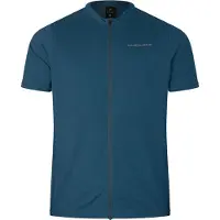Endura Loop Short Sleeve Zipped Jersey barra blue 2XL