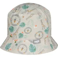 Sterntaler Sonnenhut "Bade Fischerhut Safari", Jungen, Gr. 49, beige, Obermaterial: 100% Polyester PES., Hüte Sonnenhut