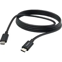 Hama 00201593, 3 m, USB C, USB C, USB 2.0, 0,48 Gbit/s, Schwarz