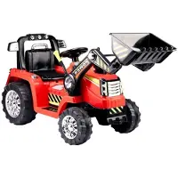 Wisam Elektroauto für Kinder Baggerlader Traktor Schlepper ZP1005 | Gr.: onesize