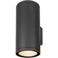 SLV 1003441 ENOLA ROUND L UP/DOWN, Outdoor LED Wandaufbauleuchte anthrazit CCT 3000/4000 K