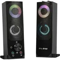 BLOW MS-28, 2-Wege, 2.0 Kanäle, Verkabelt & Kabellos, 6 W, 60 - 20000 Hz, Schwarz