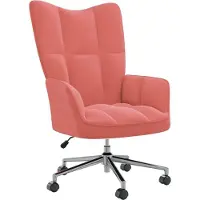 The Living Store Relaxsessel Rosa Samt