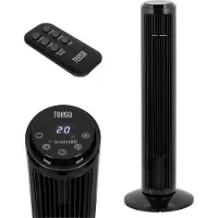 Uni-T Teesa Säulenventilator leise mit Timer und Fernbedienung für Zuhause und Büro