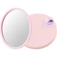 Merkloos Kompakter Vergrößerungsspiegel (30x) – Ideal für Make-up und Körperpflege – 1 Stück – Weiß