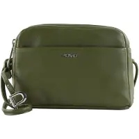 PICARD Leder Umhängetasche Schultertasche Really Hand Bag Olive olivgrün