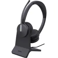 Yealink BH70 Dual mit Standfuß Teams USB-A Headset, Kabellos, Büro/Callcenter, 20 - 20000 Hz, 147 g, Kopfhörer, Schwarz
