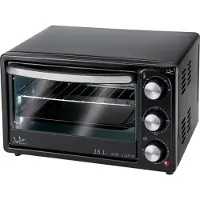 Jata HN916, 16 l, Schwarz, Edelstahl, Freistehend, Drehregler, 60 min, Glas, Edelstahl