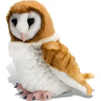 Wild republic Plusch Schleiereule Pluschtier - 30 cm - Eule Stofftier