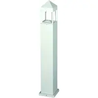 Albert Außenlampe Oblong 90 cm - weiß