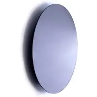 Lyora Spiegel mit Lampe Ring Led Mirror L Chrom