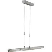FISCHER&HONSEL GMBH LED-Hängeleuchte Colmar, CCT, nickel, Länge 106 cm