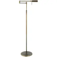 Highlight LED-Stehlampe New Bari, bronze, Höhe 139 cm, Metall, Dimmer