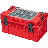 Tool Brothers RHINO XXL Werkzeugkoffer ULTRA Handling+ Höhe L 38 l IP66 mit herausnehmbaren Trennwänden + Boxen