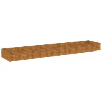 Syfax Hochbeet 482x100x36 cm Cortenstahl