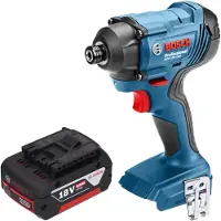 Bosch GDR 18V-160 Professional Akku Drehschlagschrauber 18 V 160 Nm 1/4" + 1x Akku 5,0 Ah - ohne Ladegerät