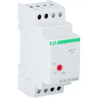 F&F Automatischer Treppenlichtschalter 24V 16A für Schiene 2 Module IP40 - AS-B24