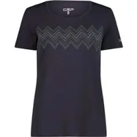 CMP Woman T-shirt antracite-pistacchio (11UV) 46