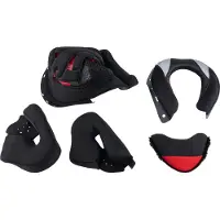 Spec-x Helm-Innenausstattung – Schwarz – Größe XS