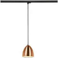 SLV 1008063 PARA CONE 14, Pendelleuchte für 3 Phasen System, GU10, kupfer
