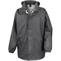 Result Core Herren Jacke, wasserfest, winddicht FK598 (S) (Stahlgrau)