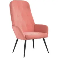 Syfax Relaxsessel Rosa Samt