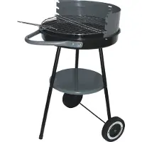 Floraland Master Grill runder Grill 41cm MG912 mit emaillierter Stahlwanne