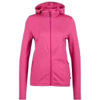 Heber Peak - Women's Merino210 EvergreenHe. Zip Hoody - Zip-Hoodie Gr 4XL rosa