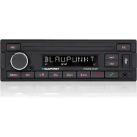 Blaupunkt Madrid 200 BT - Bluetooth 1-DIN Radio ohne CD mit USB | Autoradio