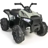 FEBER Quad Boxer CE, 3 Jahr(e), 4 Rad/Räder, Kunststoff, Schwarz, Grau, Batterien erforderlich