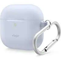 Elago Silikon-Hängehülle für AirPods 4, Hellblau