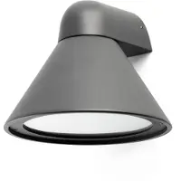 Faro Außenwandleuchte Pals, IP65 dunkelgrau