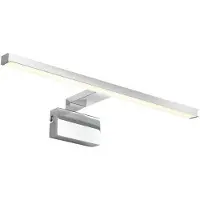 Nordlux LED-Bad-Wandlampe Marlee, Metall, Chromfinish, 50 cm, 3.000K