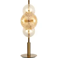 Searchlight Tischleuchte Wagon Wheel, 6-flammig