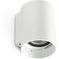 Faro KOV 1L Runde Außenwandleuchte weiß 2700K 34° 71790-123