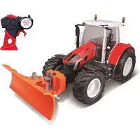 Maisto Tech 82724 - Ferngesteuerter Traktor - Massey Ferguson 5S.145 mit Schneeschieber