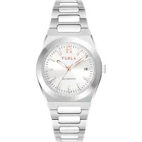 Furla WW00012001L1 Damen-Armbanduhr, Edelstahl-Gehäuse, Metall-Armband