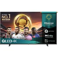 Hisense 43 '' E7Q | Hi-QLED Smart TV 4K 60 Hz, 109,2 cm (43"), 3840 x 2160 Pixel, QLED, Smart-TV, WLAN, Schwarz
