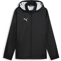 Puma Herren Trainingsjacke teamADDITIONS All Weather Jacket 659169-03 XXXL - Black-Silver - XXXL