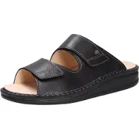Finn Comfort Riad Herren Pantolette schwarz Neymar Glattleder - Größe: 39