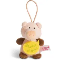 Nici Schwein Plüsch 8cm Loop Ich bringe dir Glück,