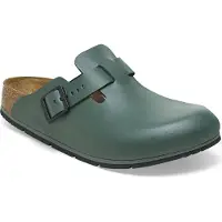 Birkenstock Boston Pro LE SL 2.0 Clog Thyme nach EN ISO 20347:2022 SR, Weite: schmal grün Größe 40