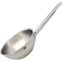 Elo Profi Cuisine Sauteuse aus Edelstahl 18/8, Ø 16 cm Hochwertige, vielseitige Kasserolle für alle Herdarten, 370 g