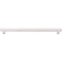 NCC-Licht LED Filament Linienlampe 4,8W = 60W S14s 2 Sockel KLAR 50cm Ra>90 extra warmweiß 2200K