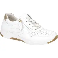 Gabor ROLLINGSOFT Damenschuhe - sportliche Schnür- Halbschuhe weiß Freizeit NEU